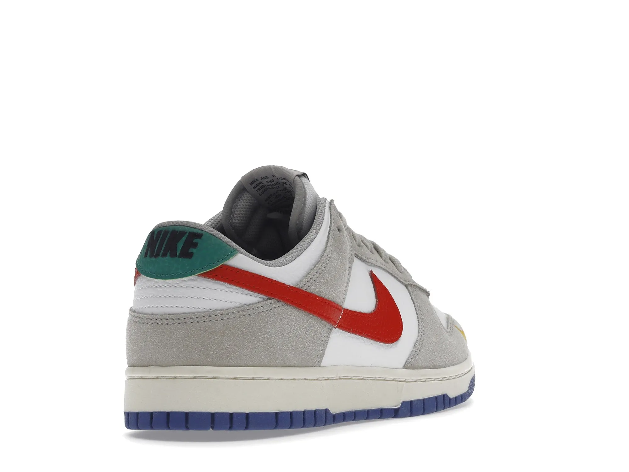 Nike Dunk Low Light Iron Ore Red Blue
