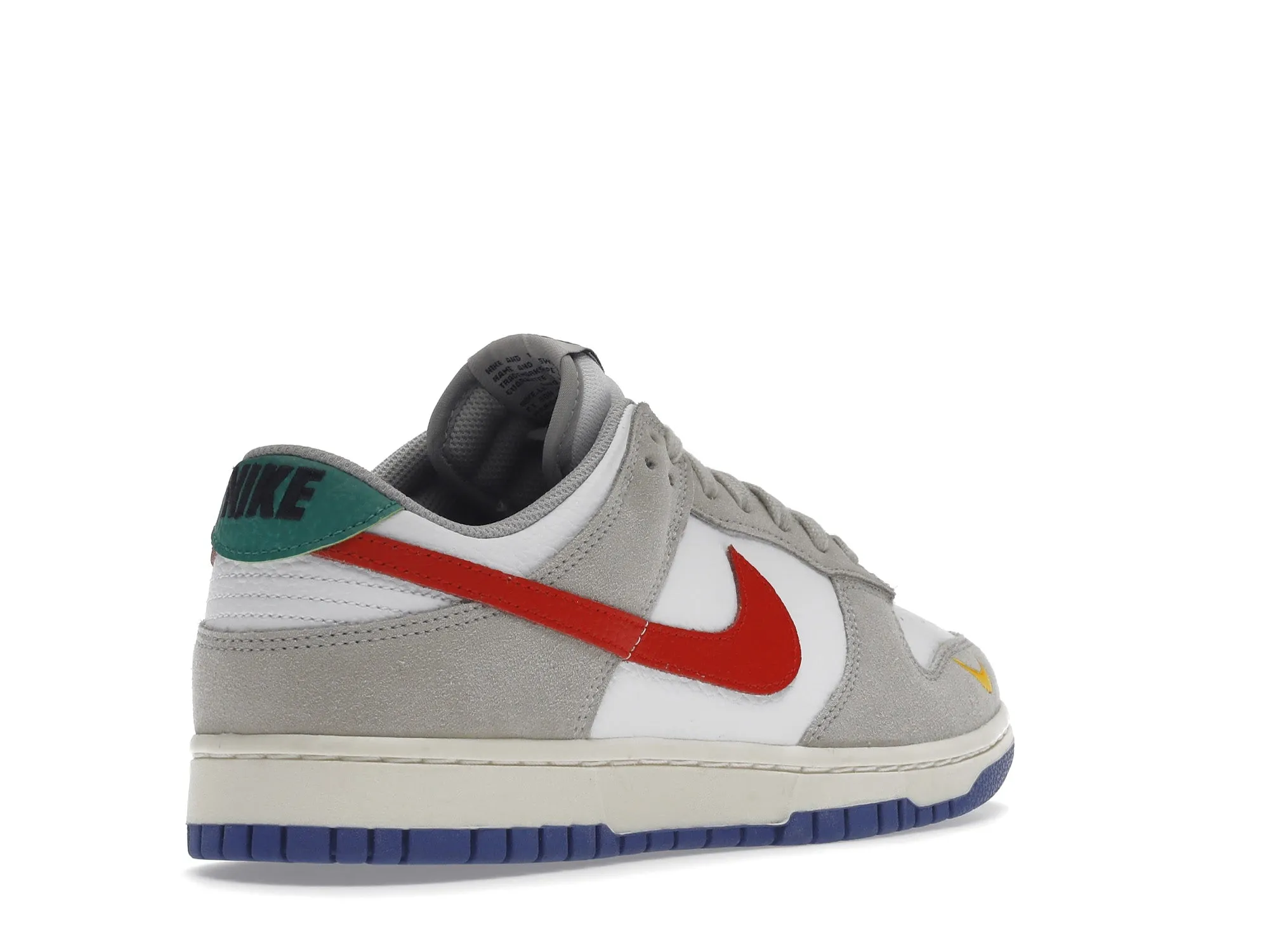 Nike Dunk Low Light Iron Ore Red Blue