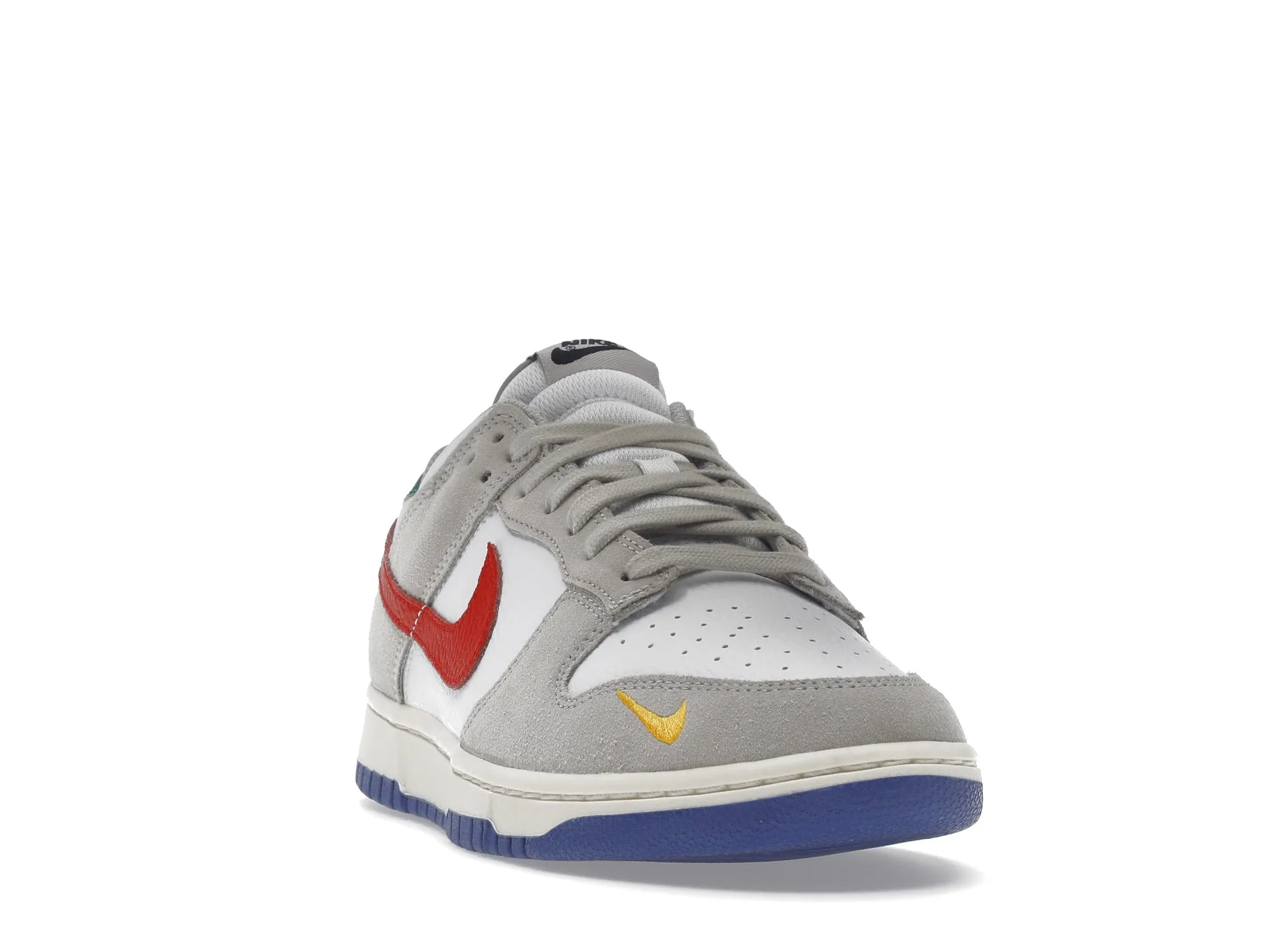 Nike Dunk Low Light Iron Ore Red Blue