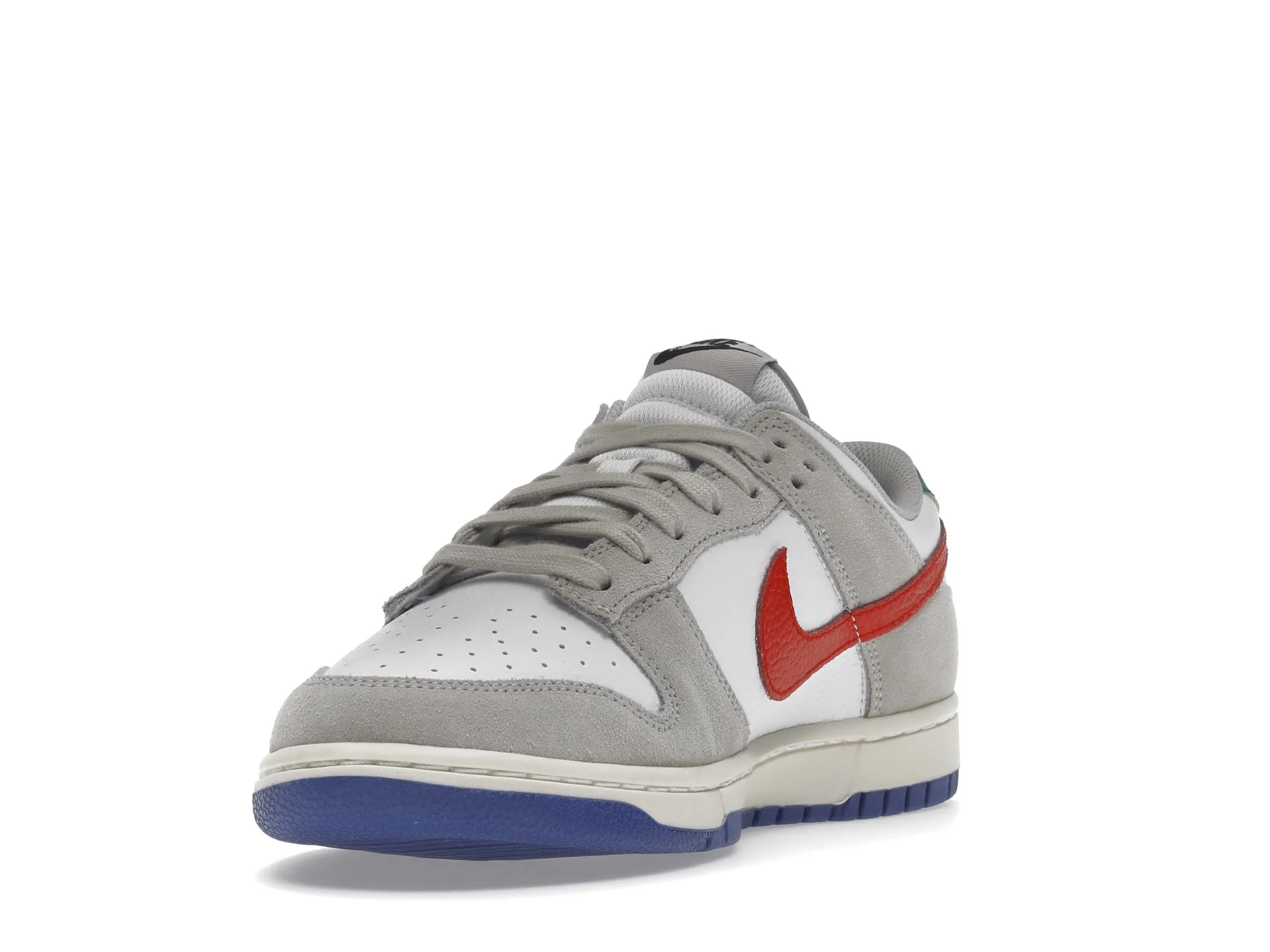 Nike Dunk Low Light Iron Ore Red Blue