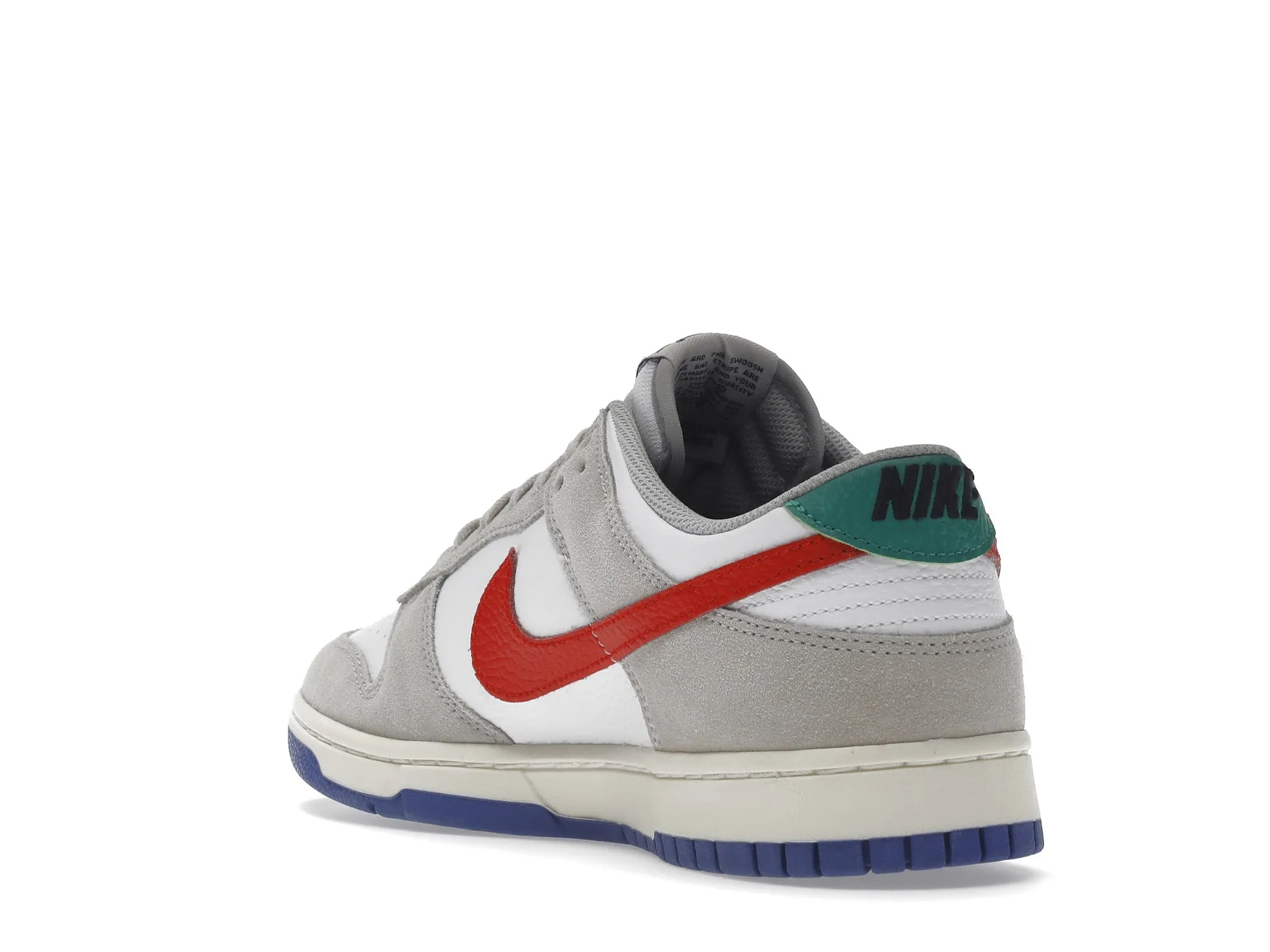 Nike Dunk Low Light Iron Ore Red Blue