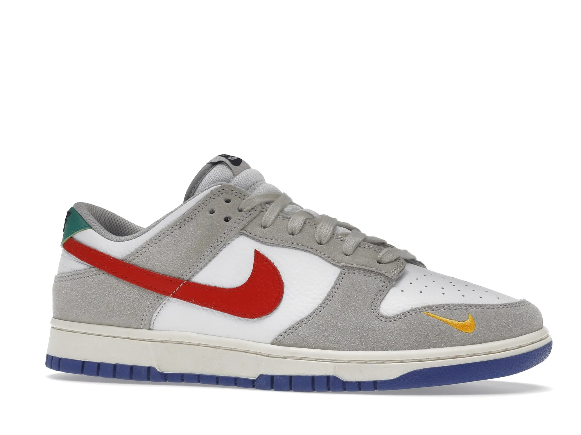 Nike Dunk Low Light Iron Ore Red Blue