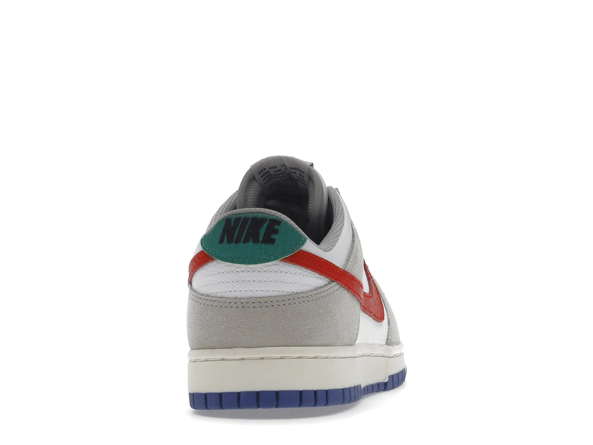 Nike Dunk Low Light Iron Ore Red Blue