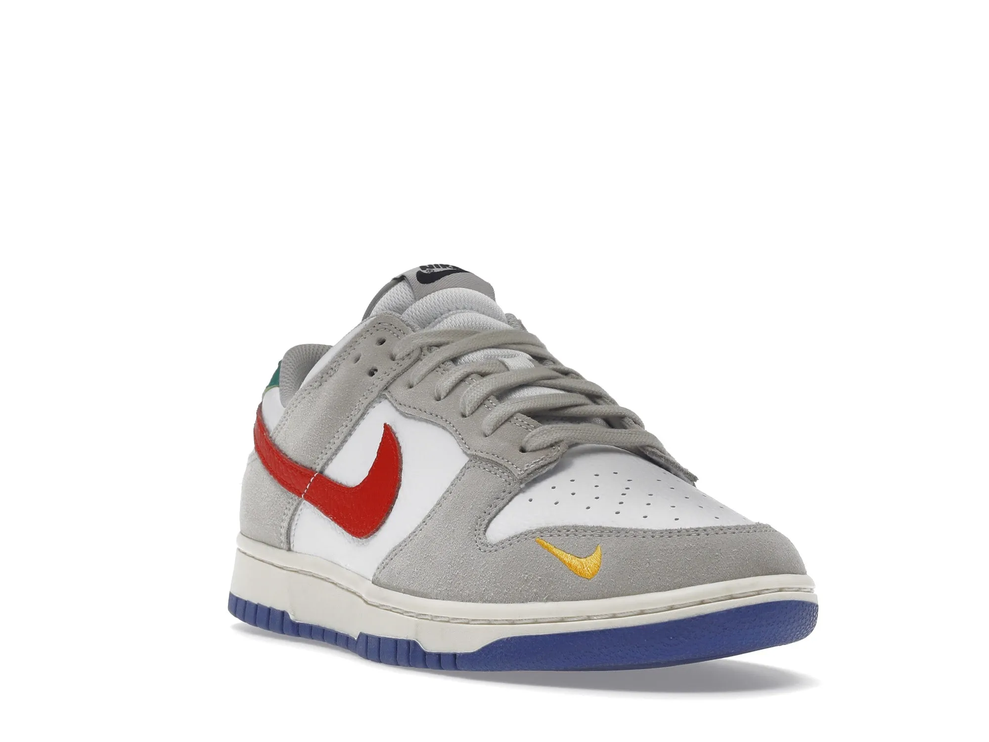 Nike Dunk Low Light Iron Ore Red Blue