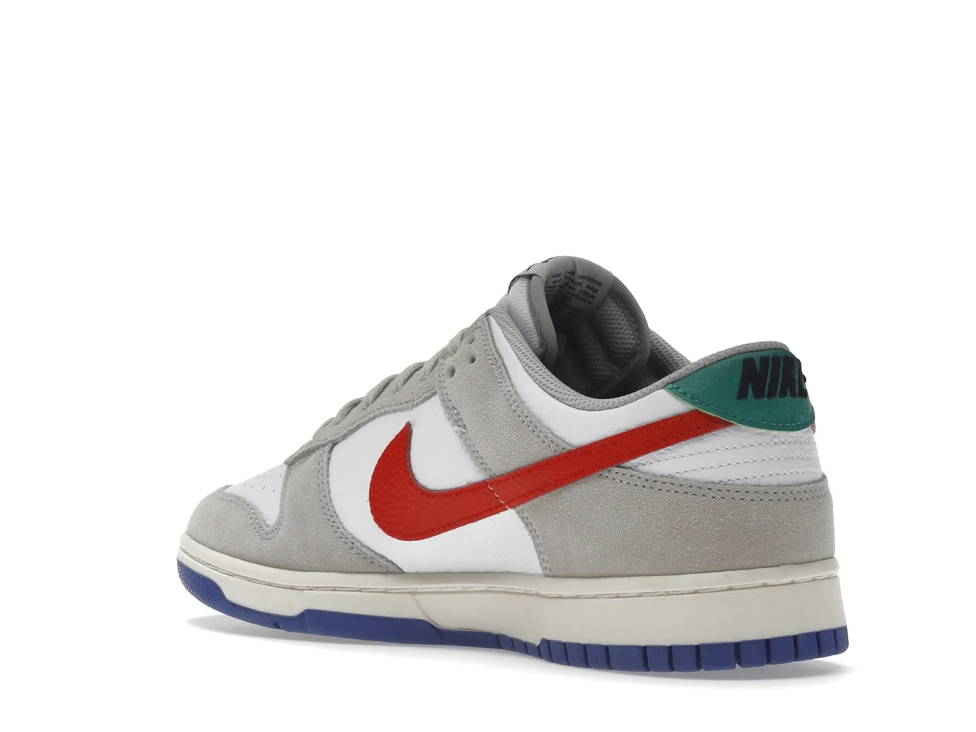 Nike Dunk Low Light Iron Ore Red Blue