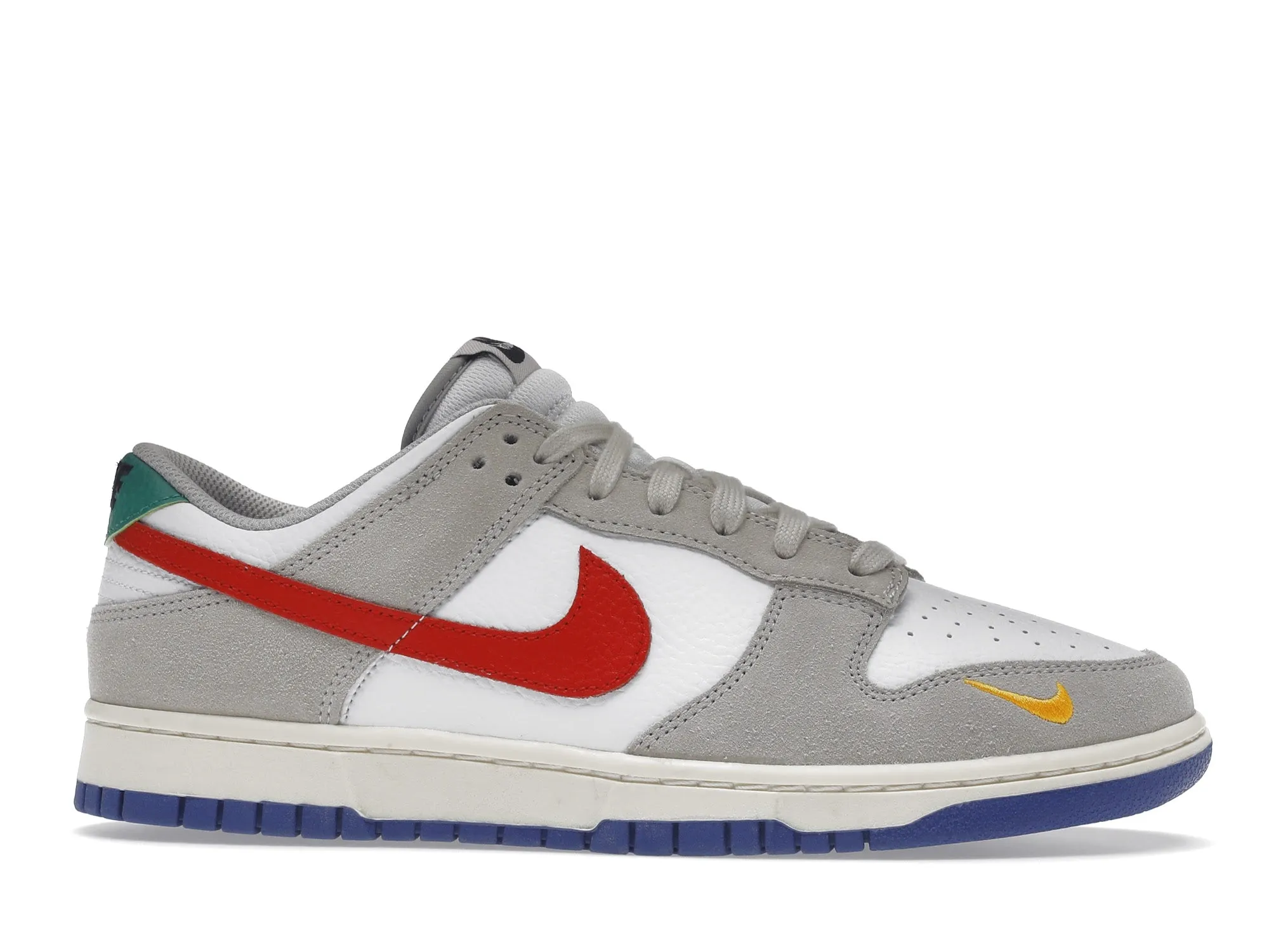 Nike Dunk Low Light Iron Ore Red Blue