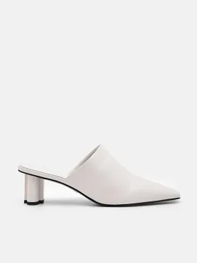 PEDRO Icon Leather Heel Mules