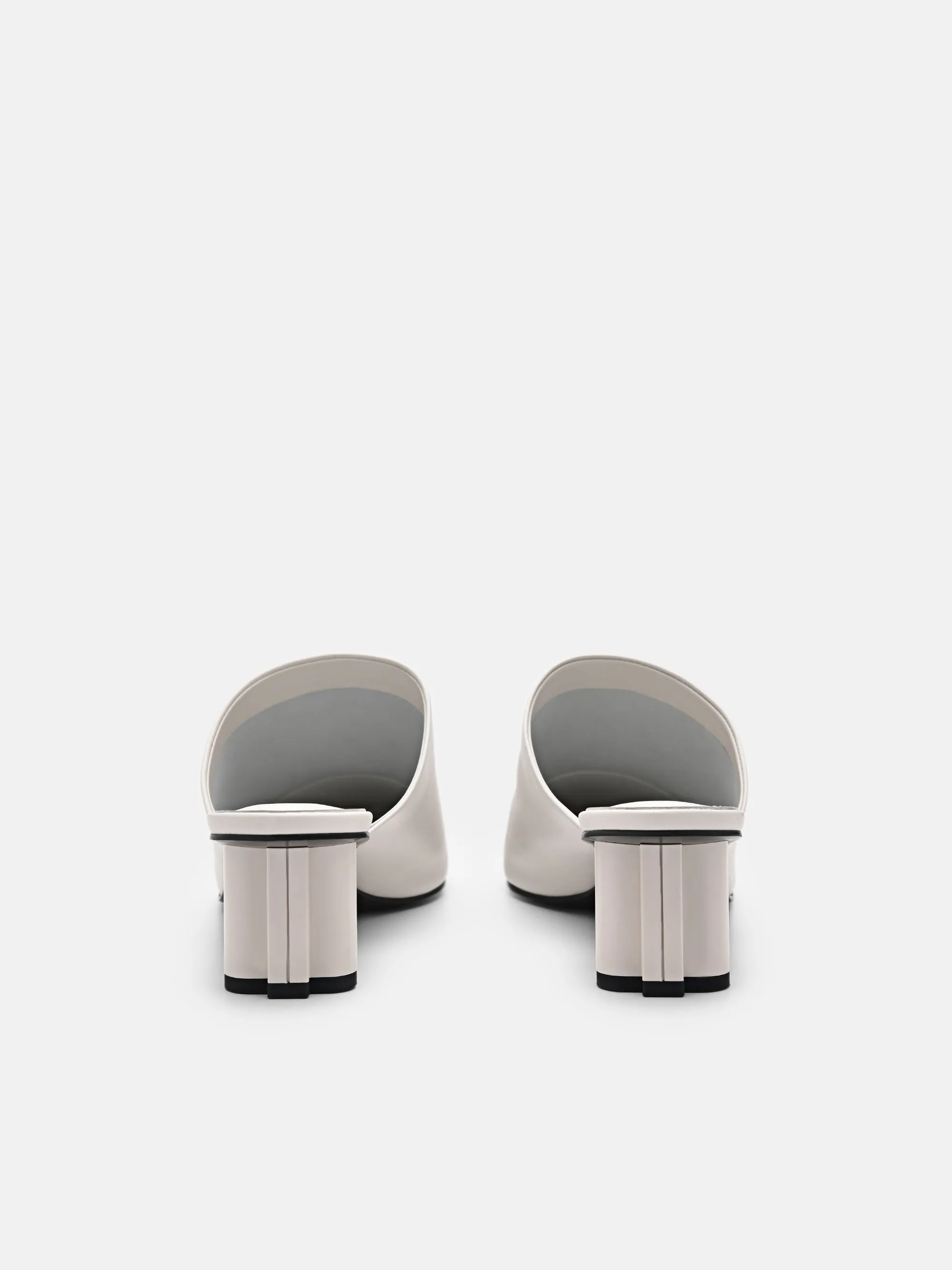 PEDRO Icon Leather Heel Mules