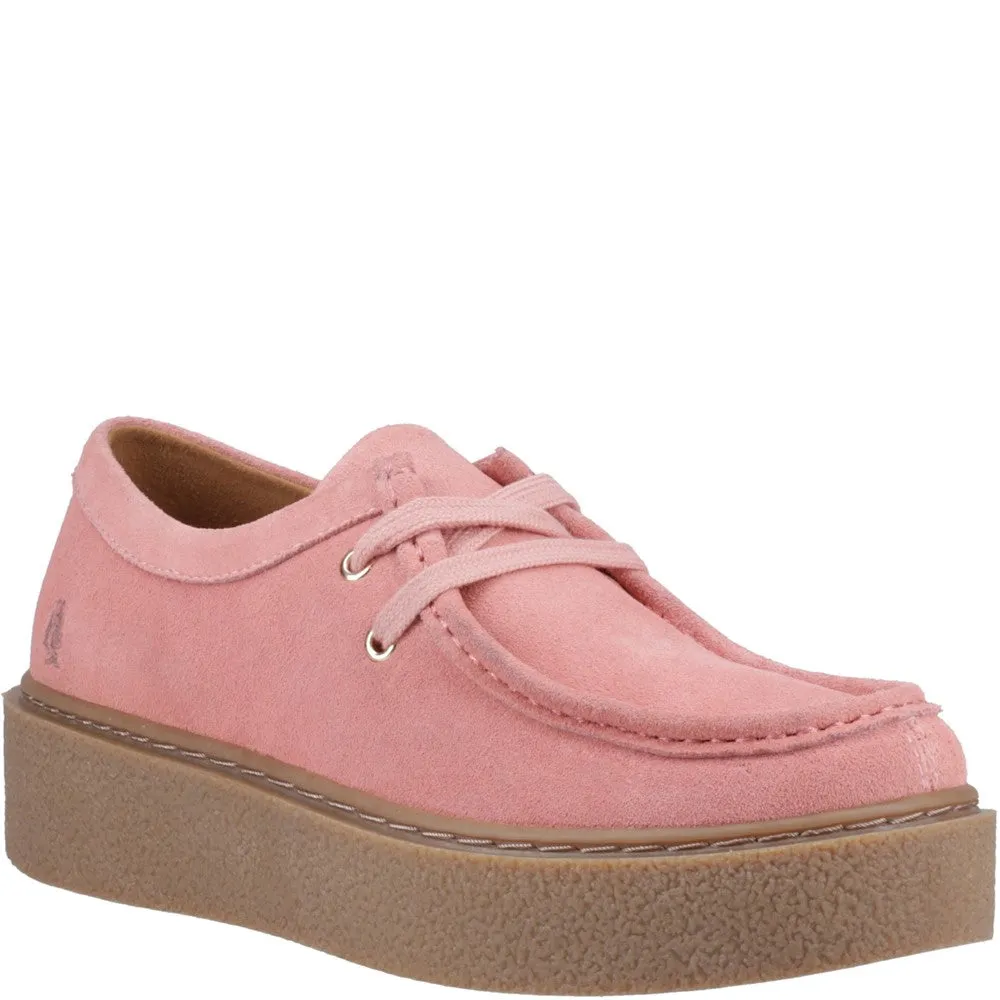 Pink Bridie Suede Moccasins