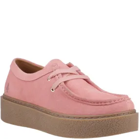 Pink Bridie Suede Moccasins