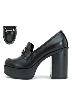 Platform High Heel Loafer