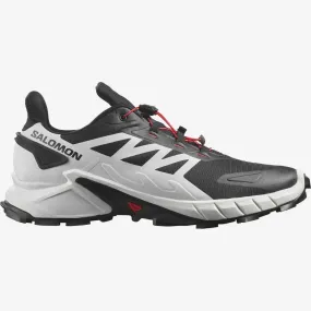 Salomon Men's Supercross 4 Trail Runners- Black/ White/ Fiery Red