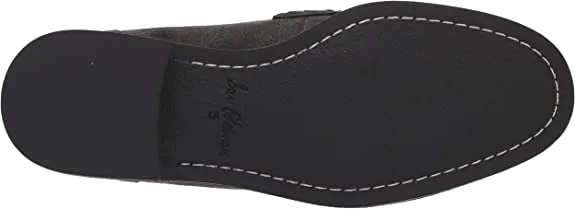 Sam Edelman Birch Moonlight Grey Almond Toe Slip On Strap Fashion Classic Loafer