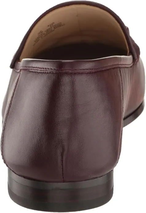 Sam Edelman Loraine French Burgundy Almond Toe Slip On Classic Vamp Loafers