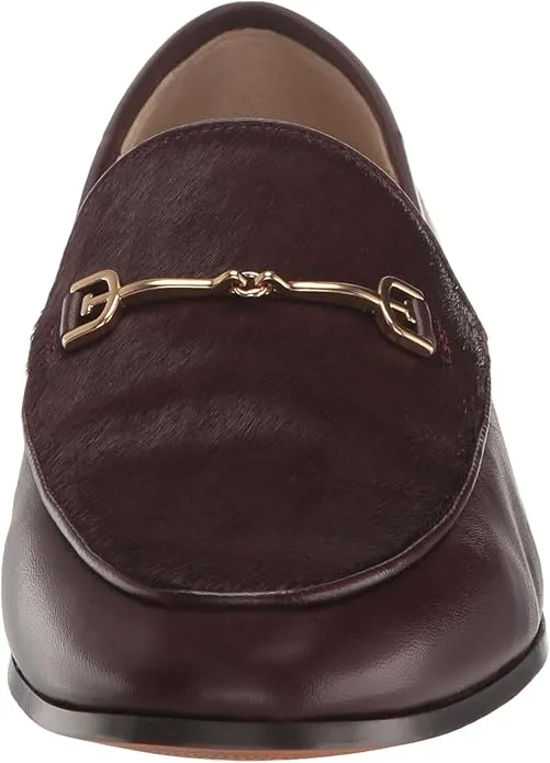 Sam Edelman Loraine French Burgundy Almond Toe Slip On Classic Vamp Loafers