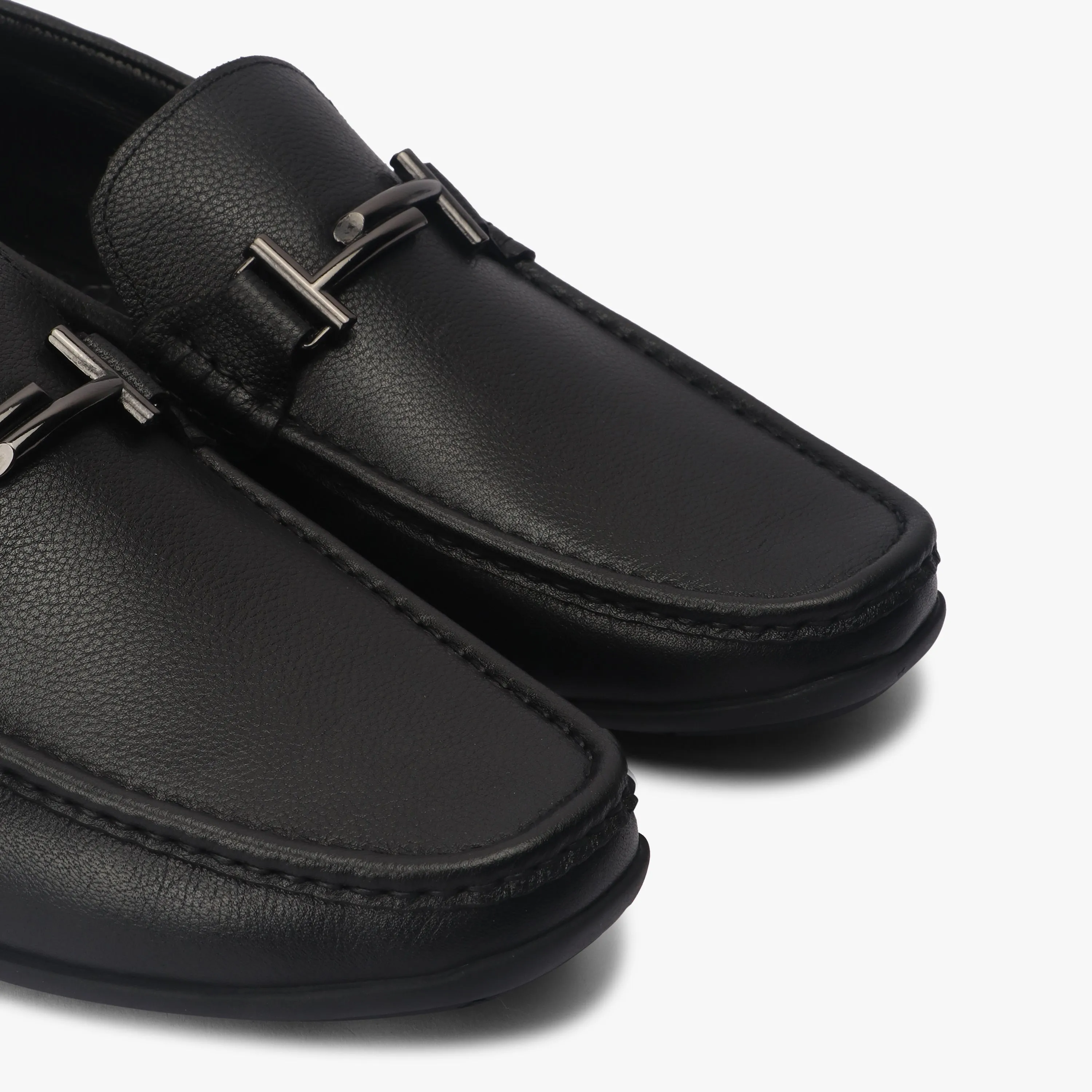 T Buckle Loafers