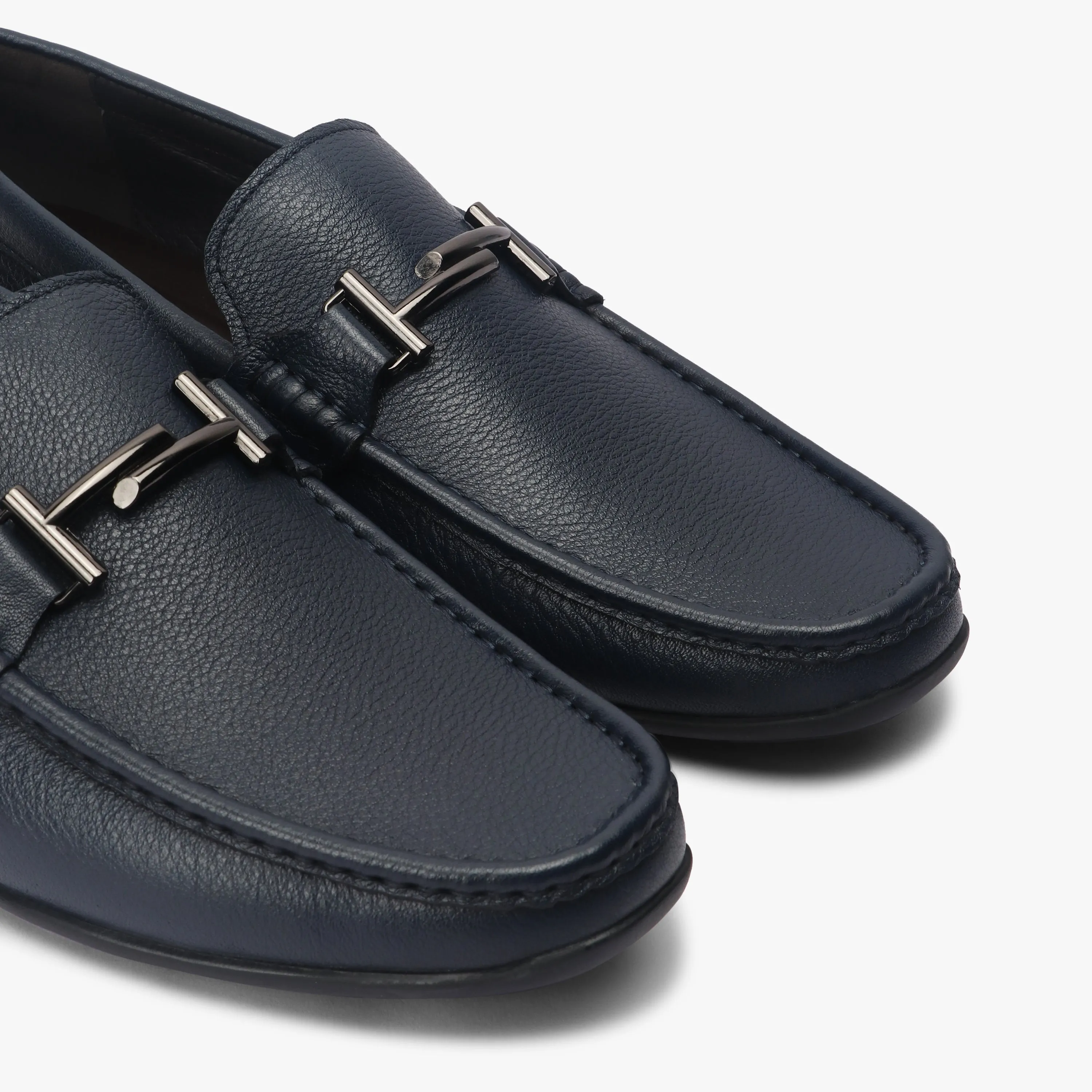 T Buckle Loafers